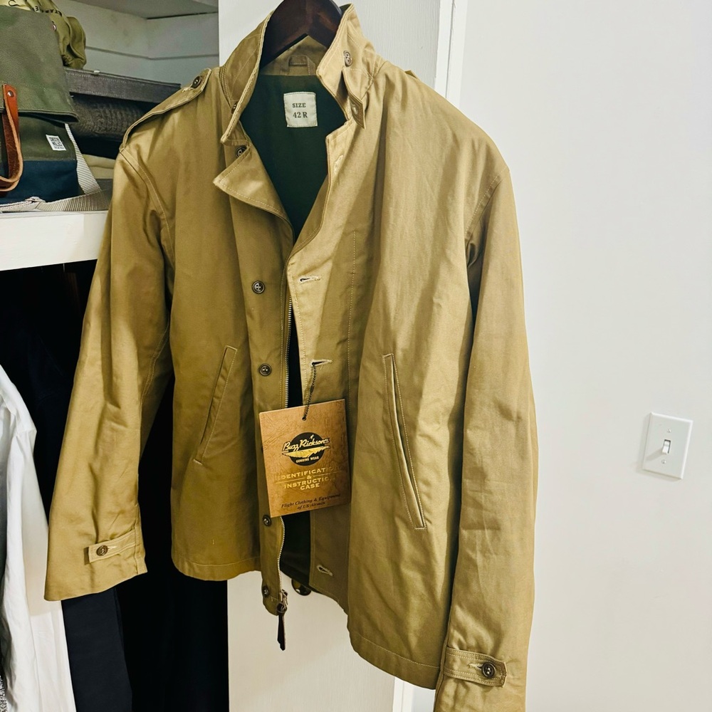 NWT Buzz Rickson’s m1941 US WWII Field Jacket Size 42R